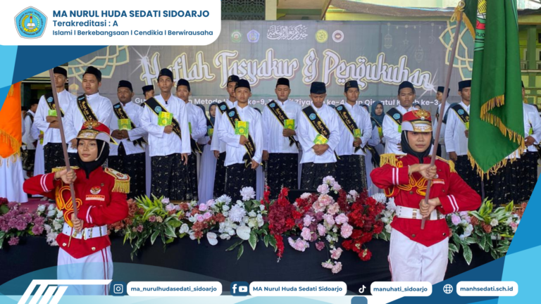 MA Nurul Huda Sedati Gelar Haflah Tasyakur dan Pengukuhan Guru Al-Qur’an​