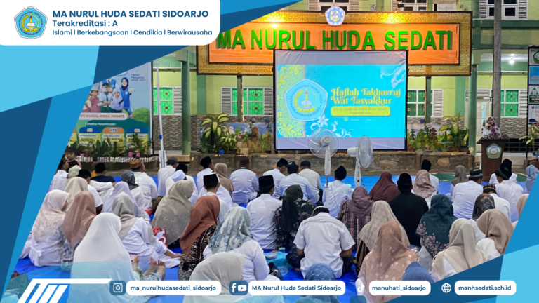 Lulus 100%! MA Nurul Huda Sedati Rayakan dengan Istighotsah Penuh Haru
