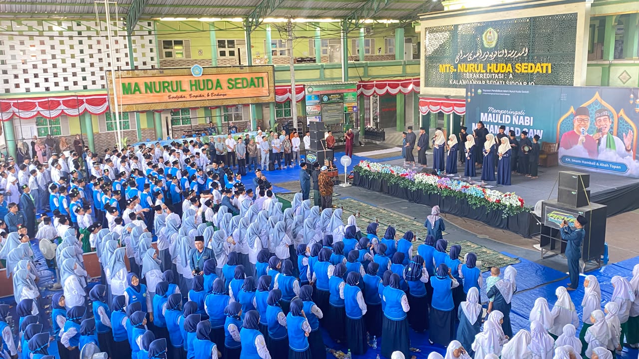 Semarak Maulid Nabi Muhammad SAW, YPI Nurul Huda Sedati Tekankan Mahabbah Rasul dan Akhlakul Karimah​